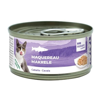 Picture of Bubimex Nature Mackerel – 100% Natural Cat Food, 70g